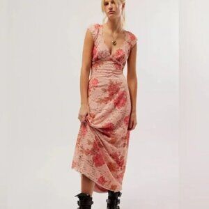 Free People Butterfly Babe Lace Maxi Dress